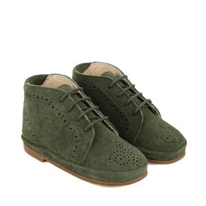 Gallucci Brogue Primi Passi in Brown Suede Size EU 19 / US Infant 4